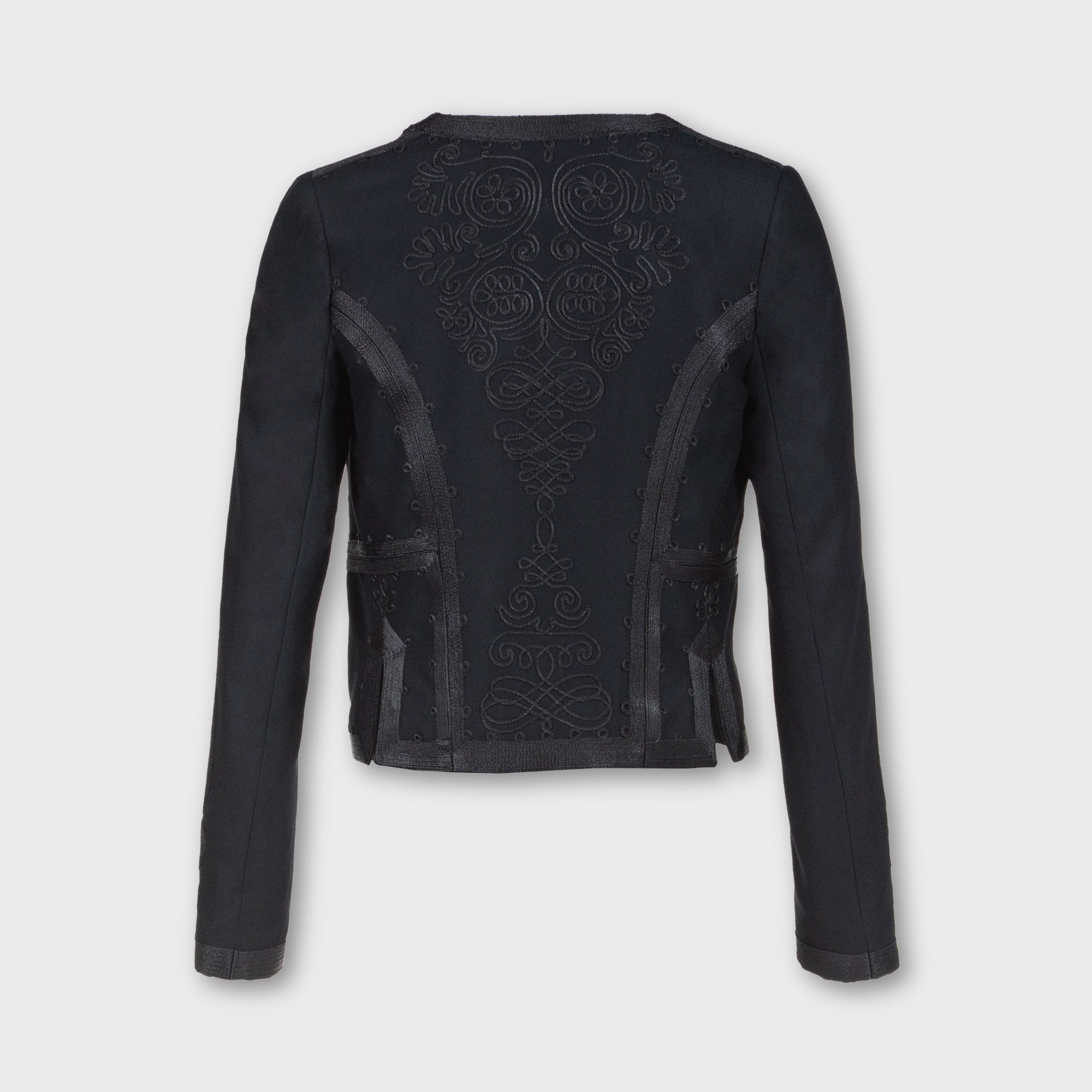 Malbon■(W)Pleated Fabric Bolero Jacket■送料込 Genuine Malbon Golf Pleated Fabric Bolero Jacket NAVY (WOMAN